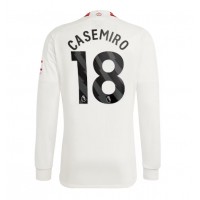 Moški Nogometni dresi Manchester United Casemiro #18 Tretji 2023-24 Dolgi Rokav